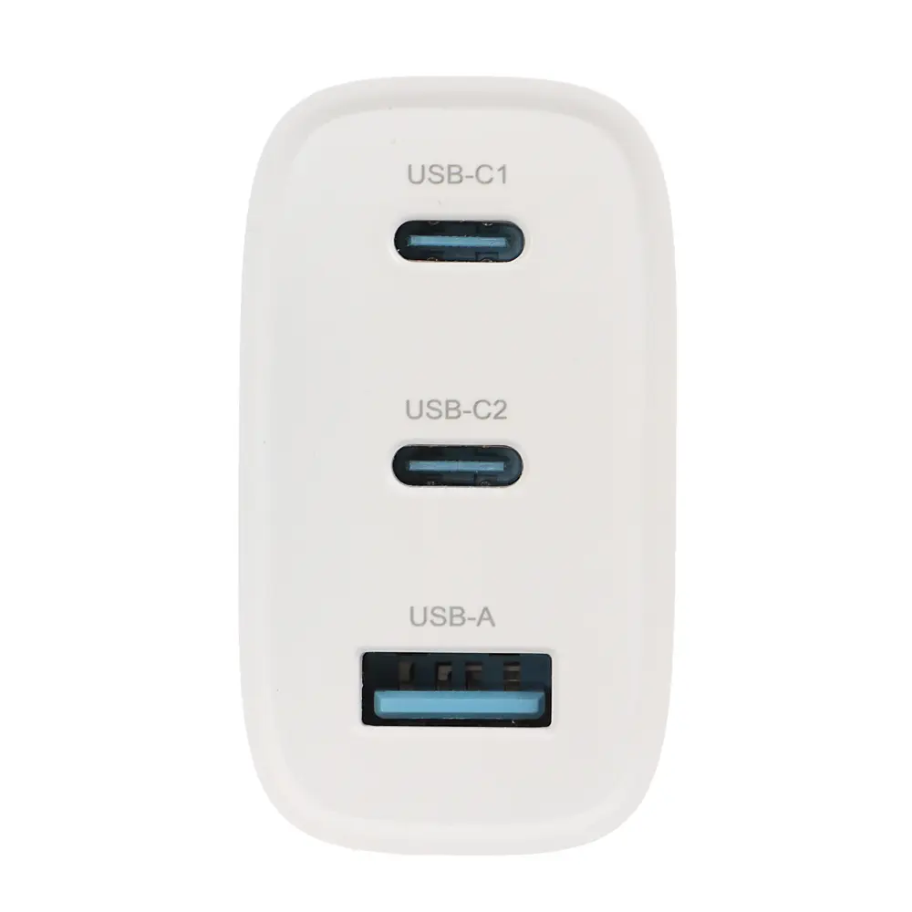 Сетевое зарядное устройство BY Smart 40Вт,2*USB-C, 1*USB-A, QC,PD,PPS,110-240В,50-60Гц,пластик,белый - #6