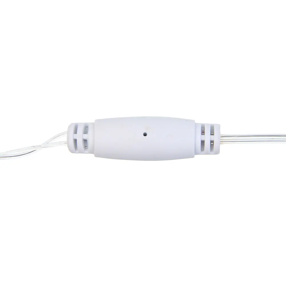 СНОУ БУМ Гирлянда эл. вьюн 10м, 100 LED, белый, пост. свеч., ПВХ прозр., коннектор, 220В, 351-794 - #5