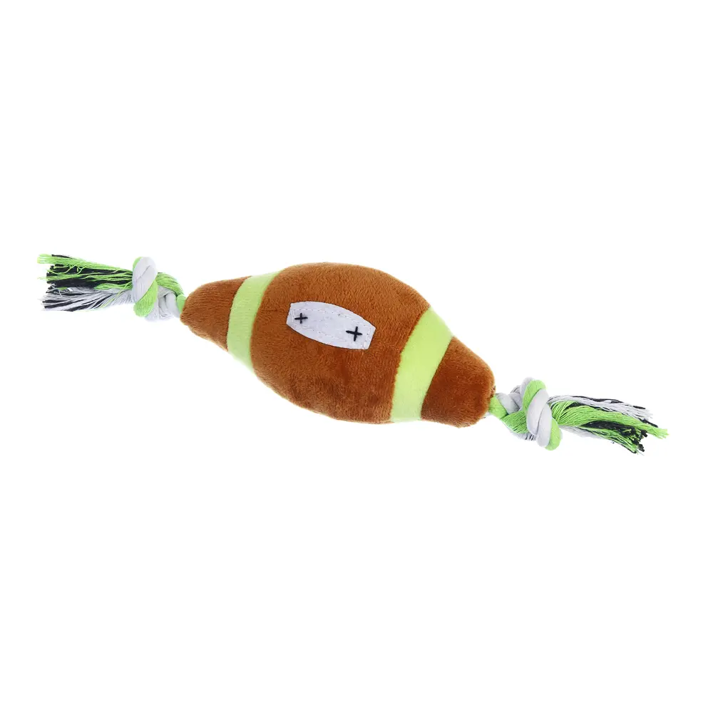 Игрушка для собак тм VETTA с пищалкой, мяч регби, п/э, 35*10см - #6