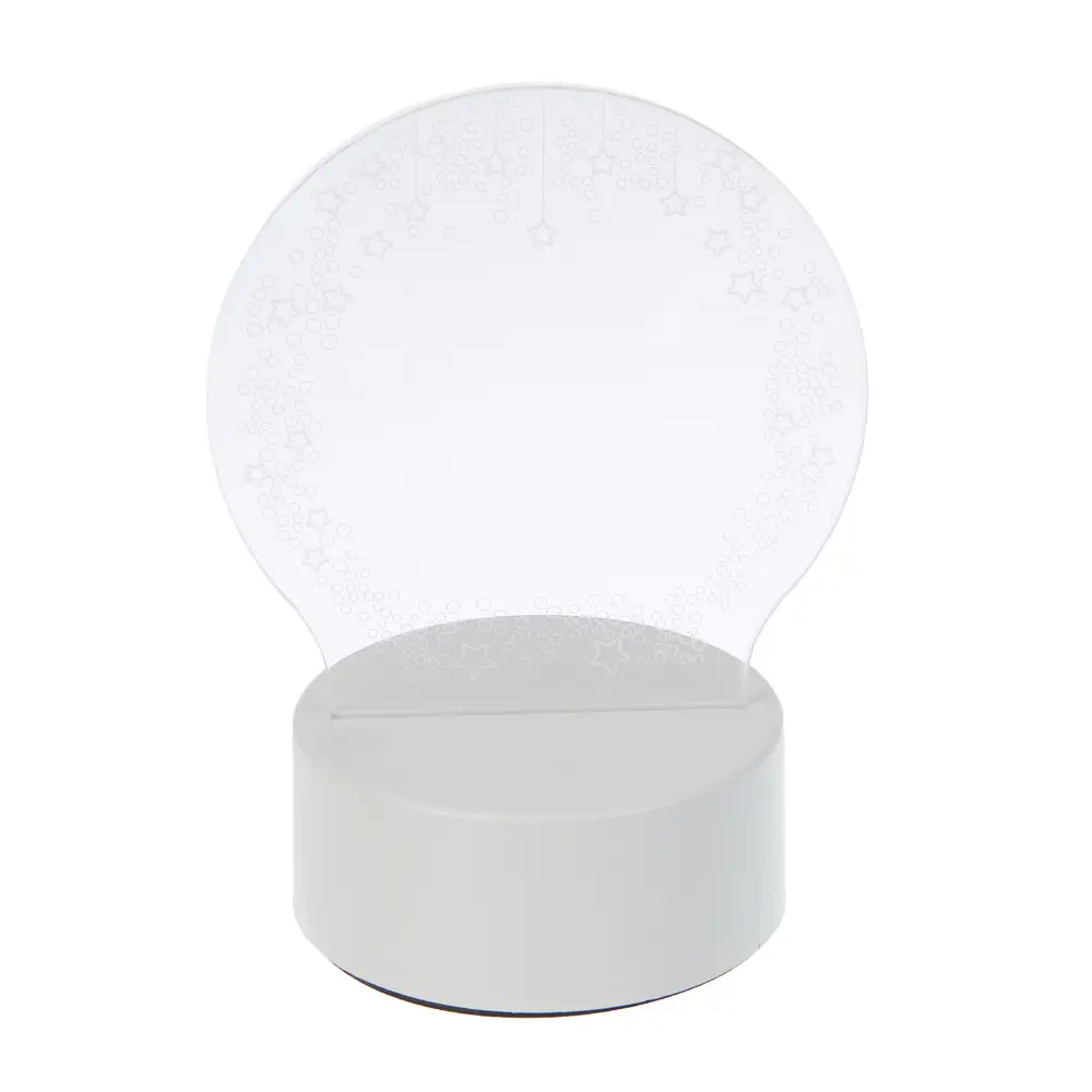 Светильник LED, 13x17x10 см, пластик, USB - #3