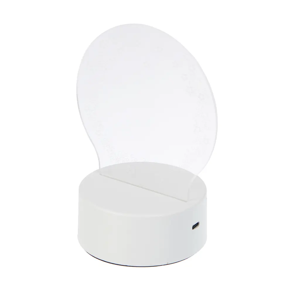 Светильник LED, 13x17x10 см, пластик, USB - #4