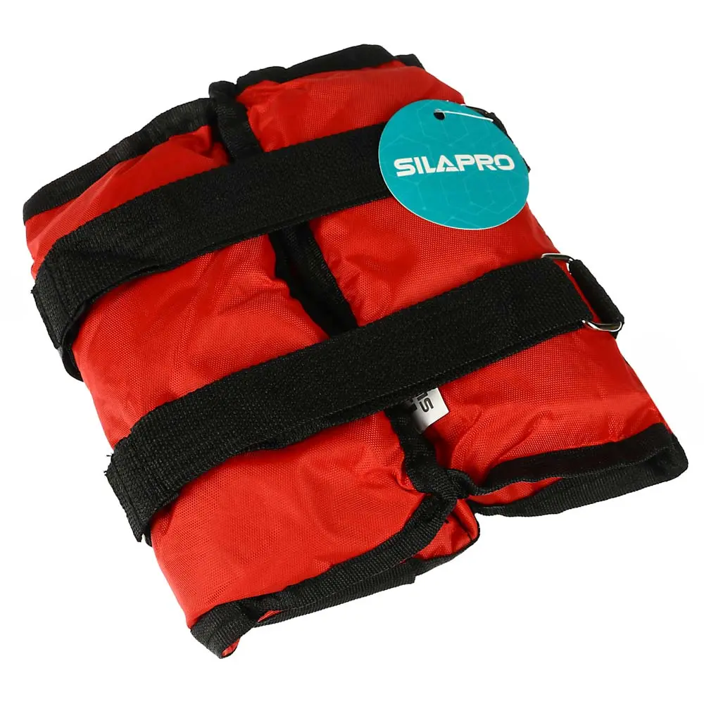 SILAPRO Набор утяжелителей для рук и ног текстильный, вес 3кг(+-100гр), 2шт х 1,5кг, 37х18см - #4
