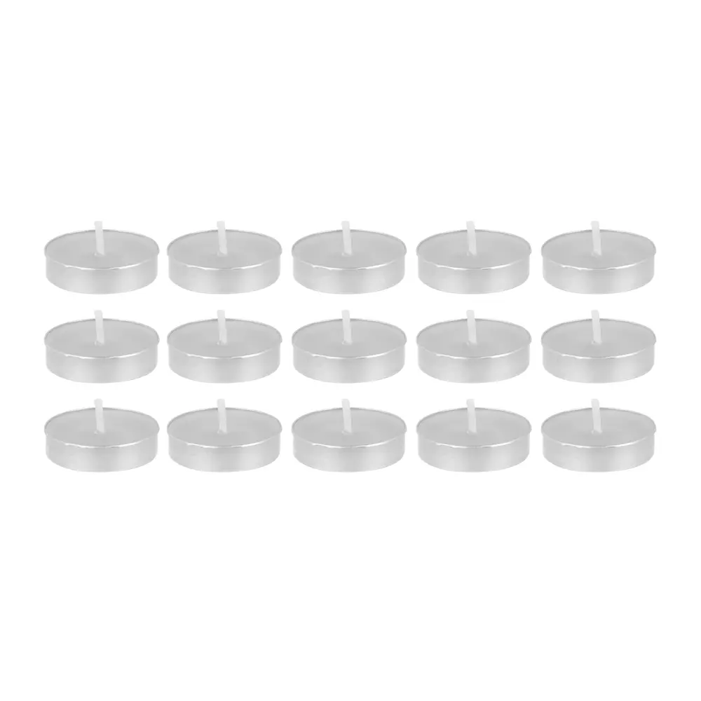 Свечи чайные тм LADECOR 3,5x0,9 см, парафин, 30 шт, белые - #1