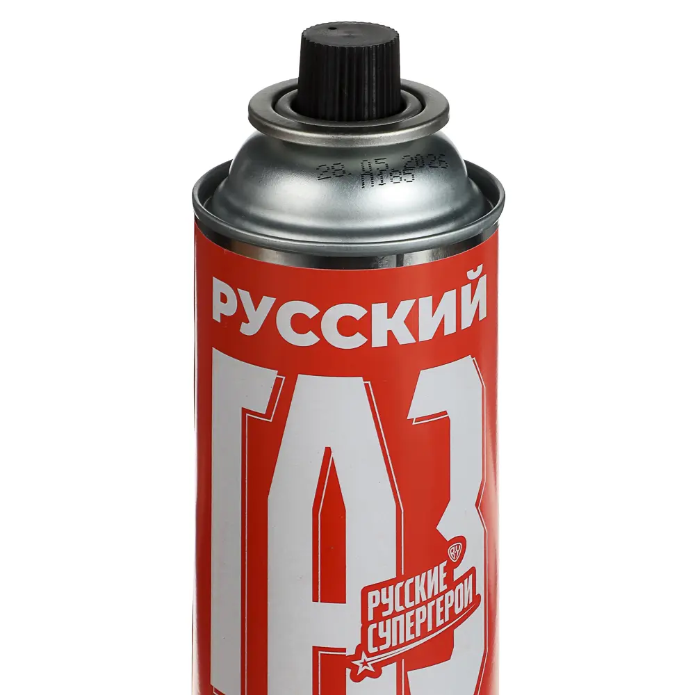 Газ для портативных плит тм BY Русские супергерои,всесезонный,метал.баллон 220гр,520см3(цанг., ЕАЭС) - #4