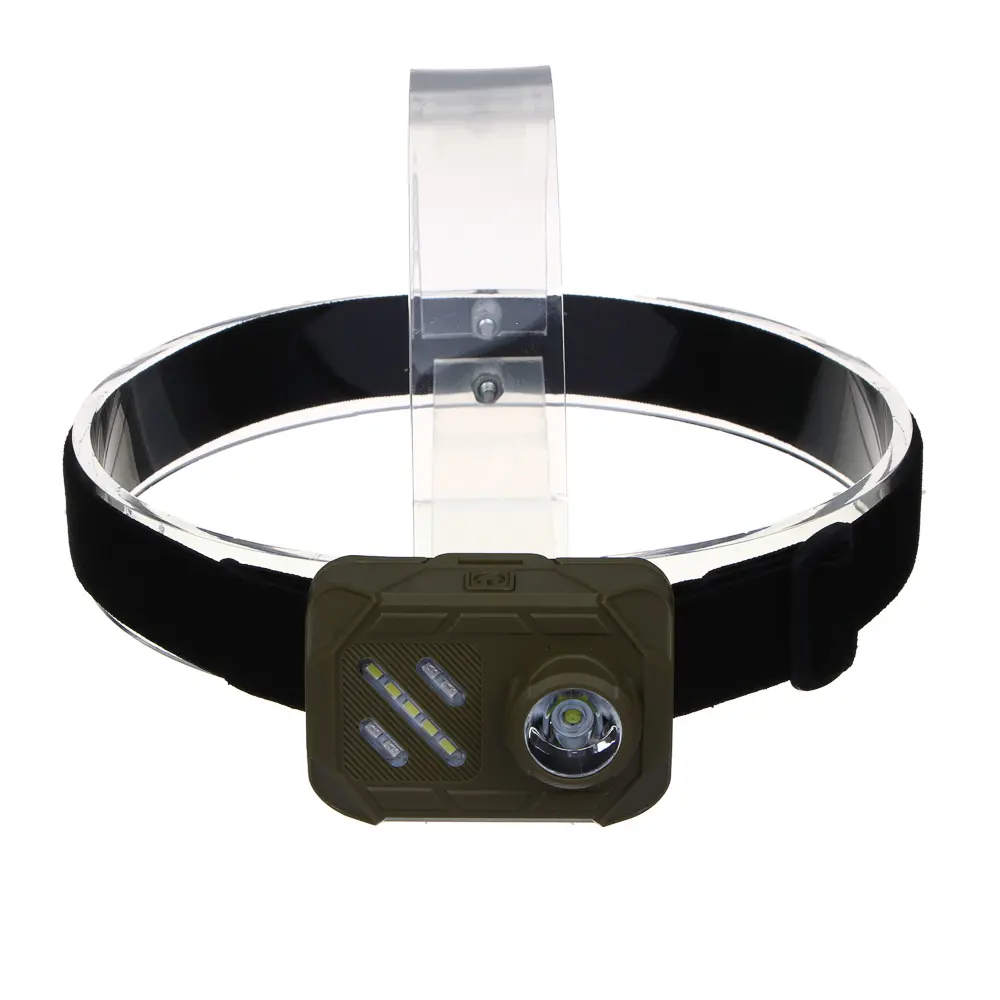 ЕРМАК Фонарь налобный, SMD LED, 3 режима, 3хААА, 67х51х40 мм, пластик, красный свет - #2