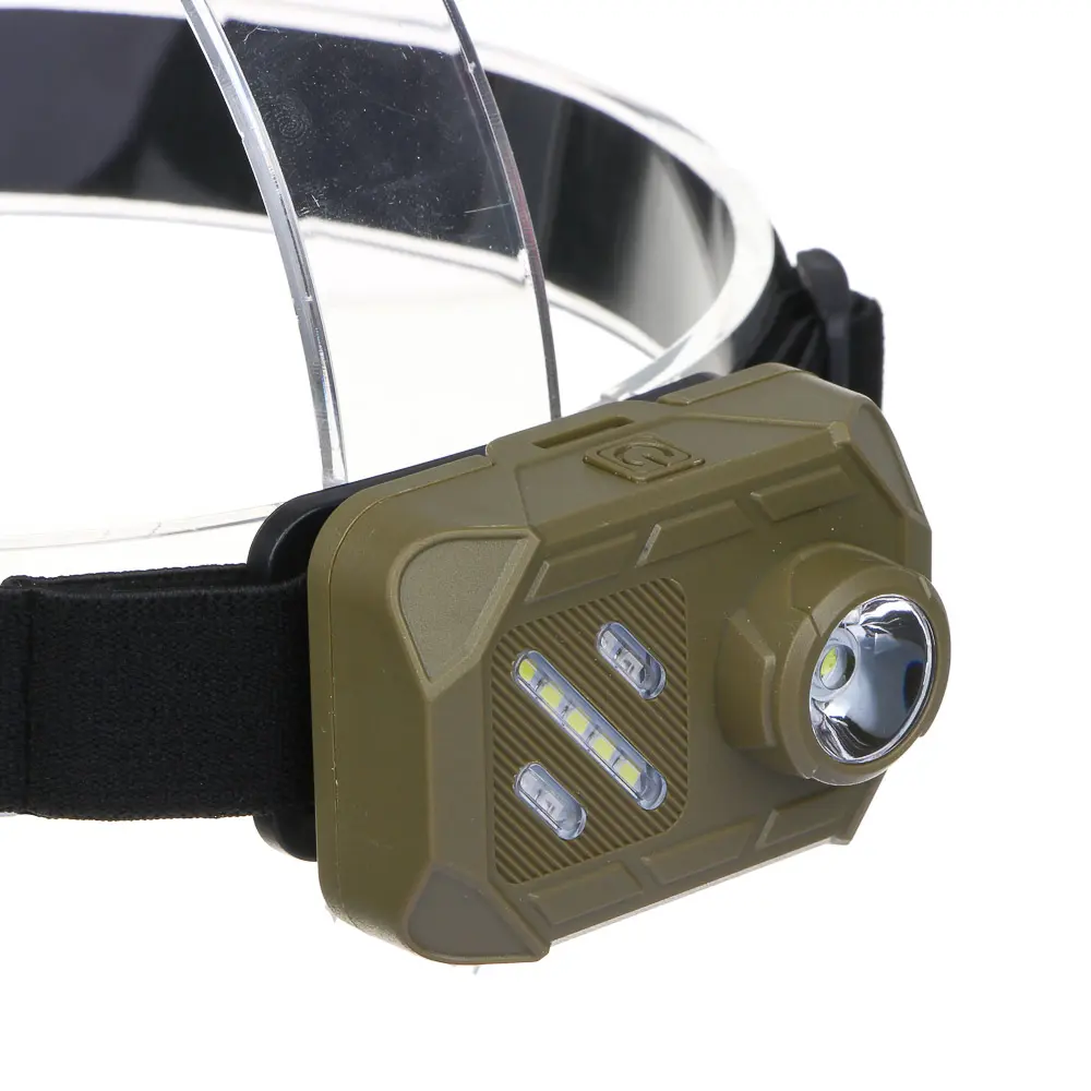 ЕРМАК Фонарь налобный, SMD LED, 3 режима, 3хААА, 67х51х40 мм, пластик, красный свет - #5