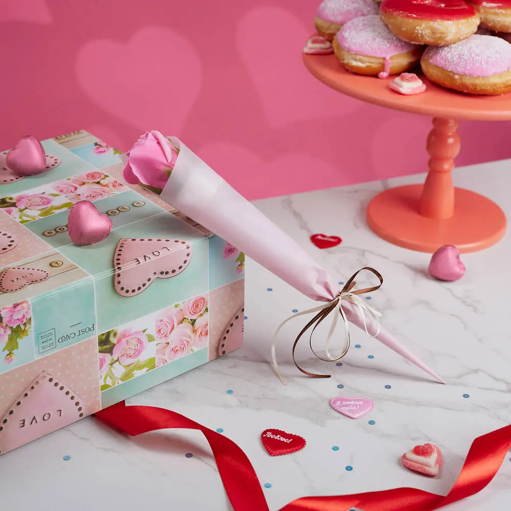 LADECOR Роза из мыльных лепестков, 3 цвета, арт 1 - #6