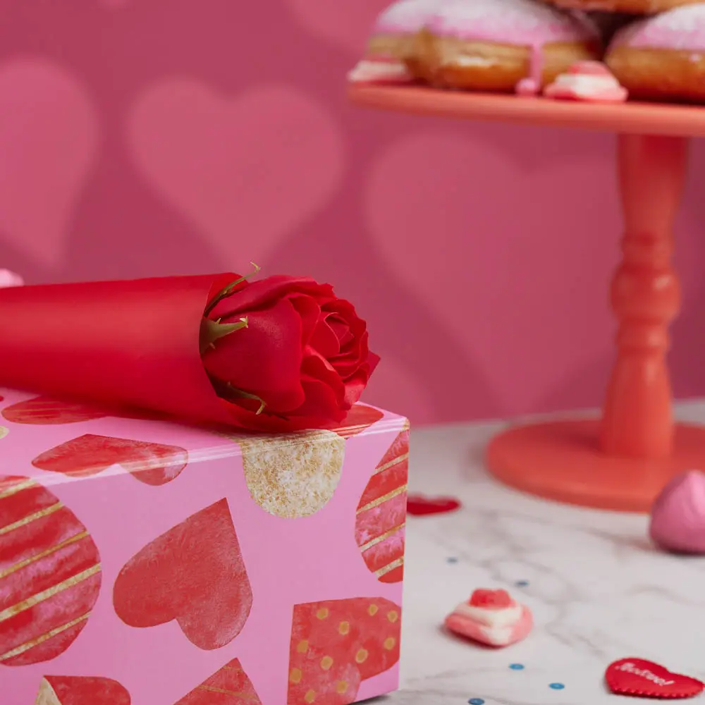 LADECOR Роза из мыльных лепестков, 3 цвета, арт 1 - #9