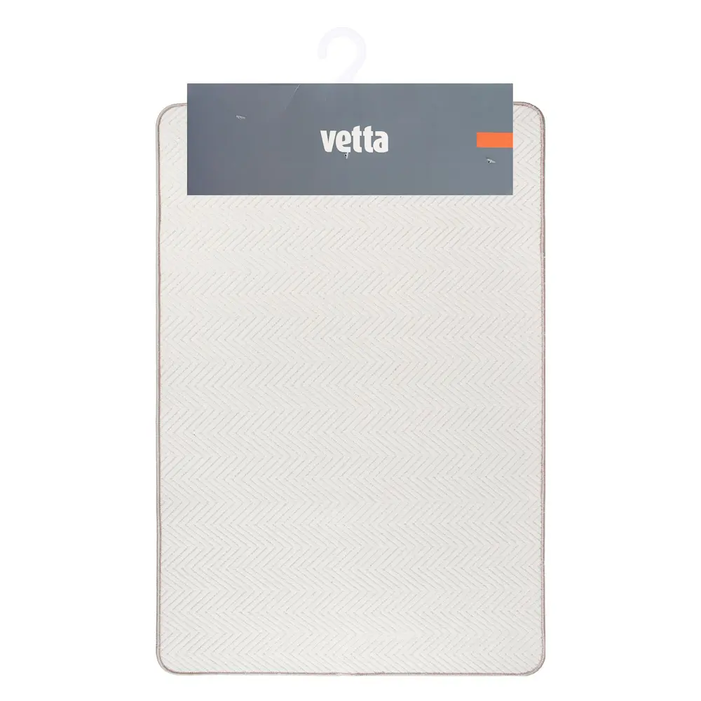 Коврик для ванной комнаты тм VETTA Traces, вельвет бельгийский 300г/м² сбр-основа , 80х50см, 2диз. - #6