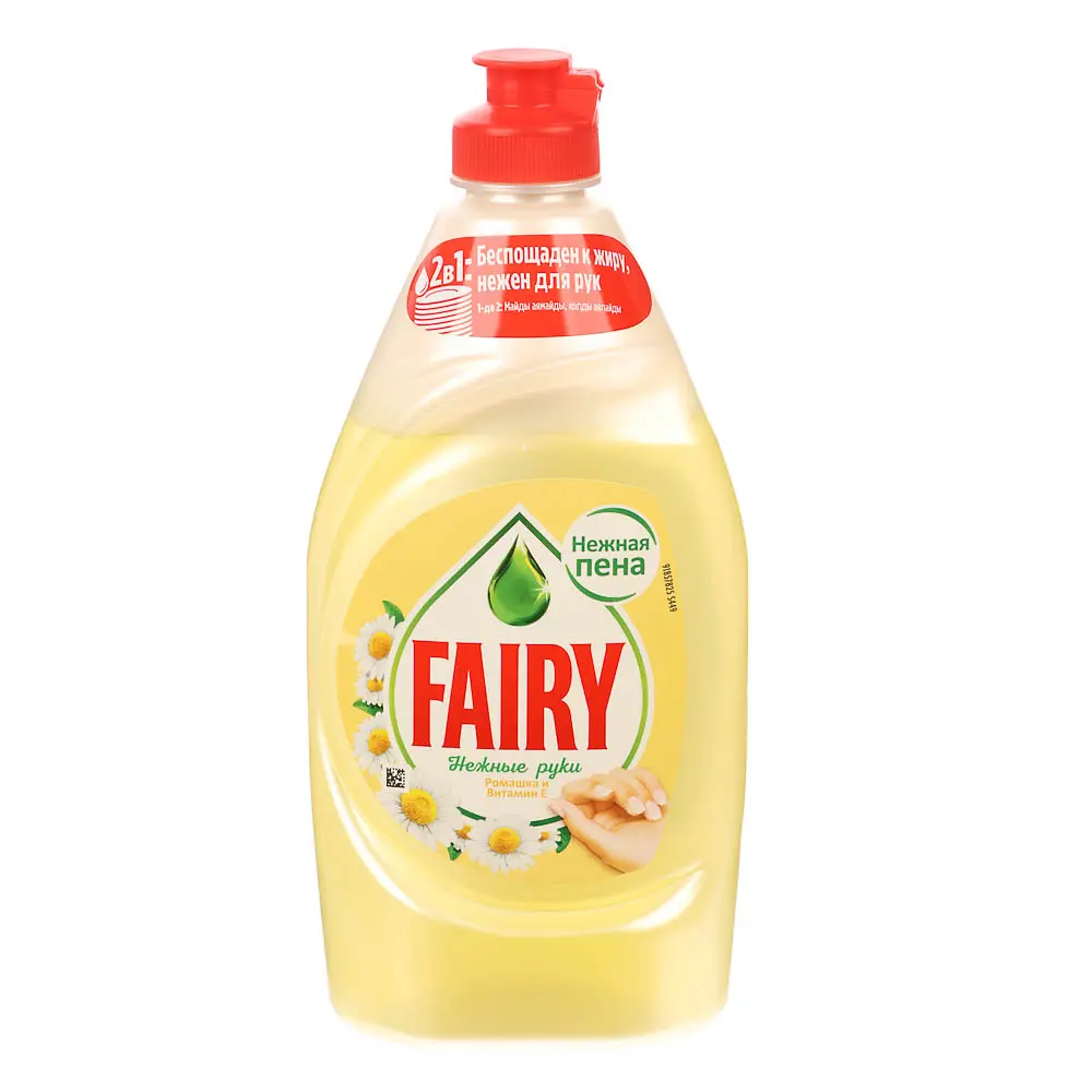 Средство для мытья посуды FAIRY Ромашка и Витамин Е/Гранат, п/б, 400мл - #2