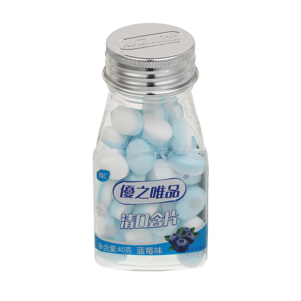 Драже мятное, 2 вкуса (клубника/черника), 40г - #2