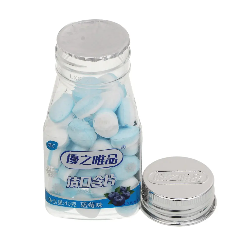 Драже мятное, 2 вкуса (клубника/черника), 40г - #4