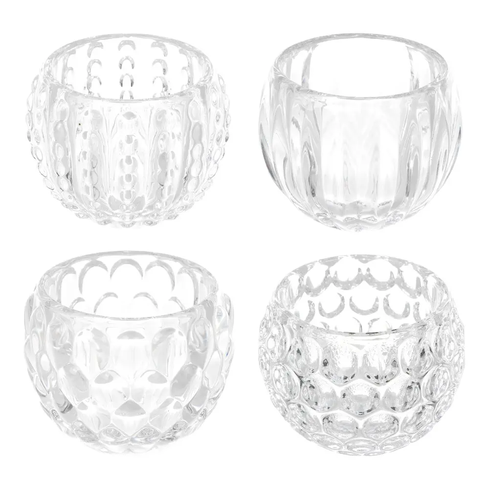 Подсвечник тм LADECOR 8x6 см, стекло, 4 вида - #1