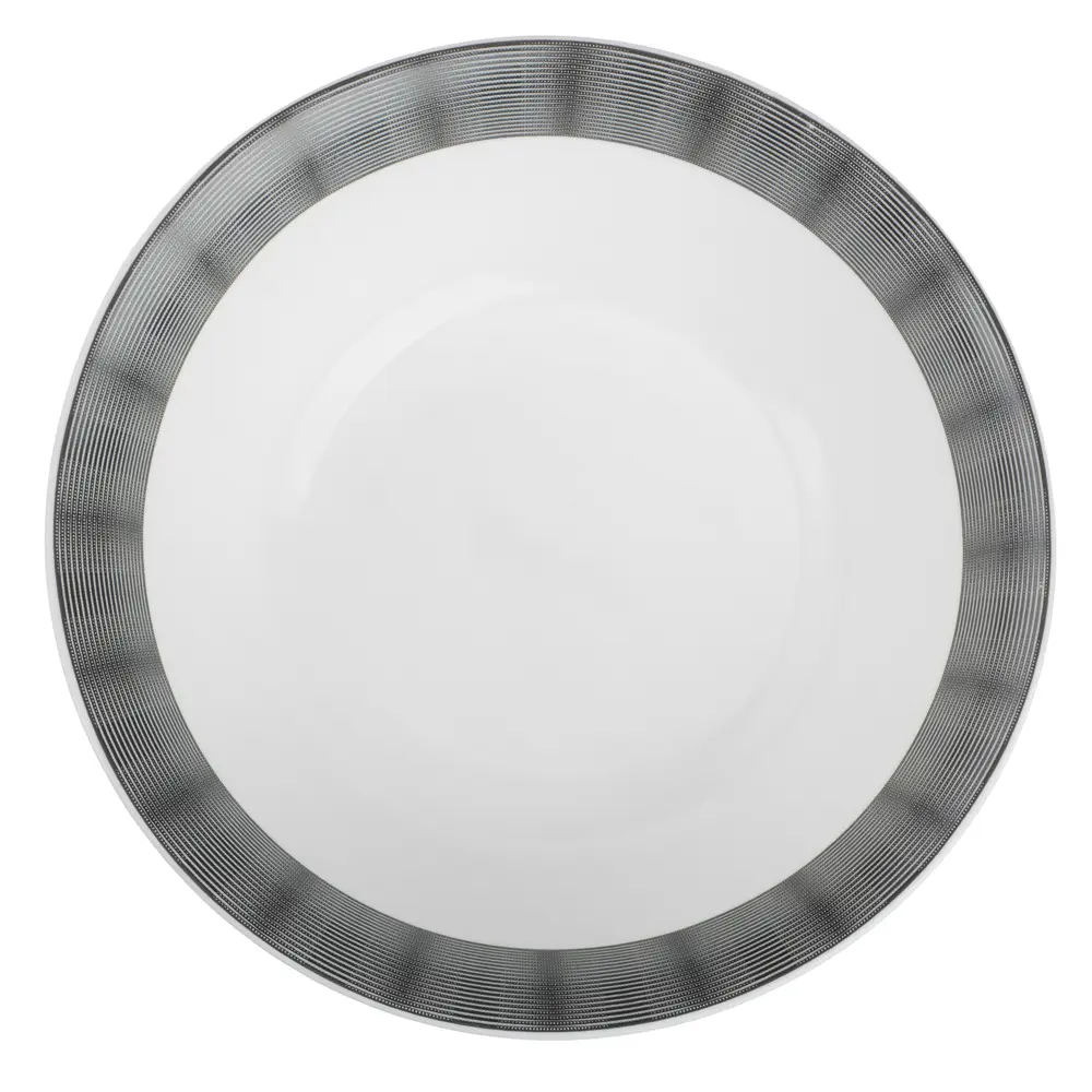 MILLIMI Графит Салатник, опаловое стекло, 760мл, 19х5.4см - #4
