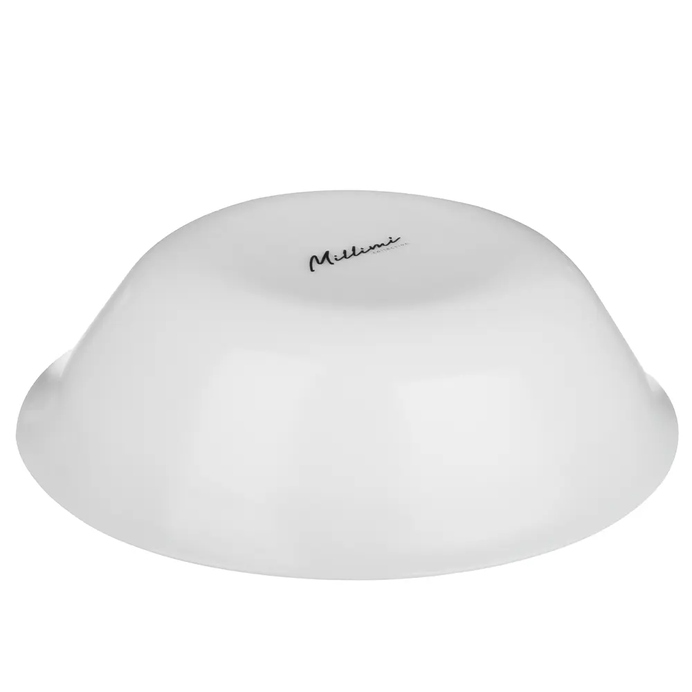 MILLIMI Графит Салатник, опаловое стекло, 760мл, 19х5.4см - #5
