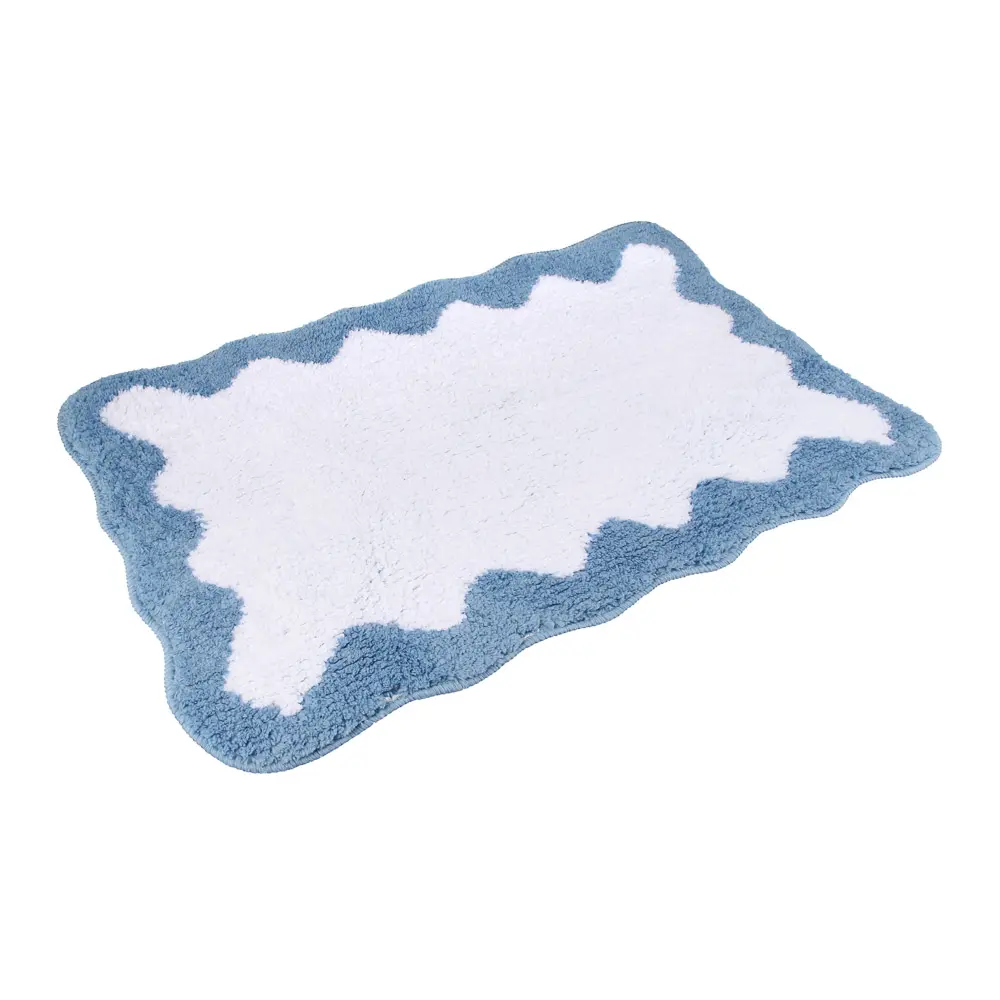 Коврик для ванной комнаты тм VETTA Люпен, 50х80см, микроф. жаккард 600г/м2+ТПР основа 700г/м2, 2диз. - #3