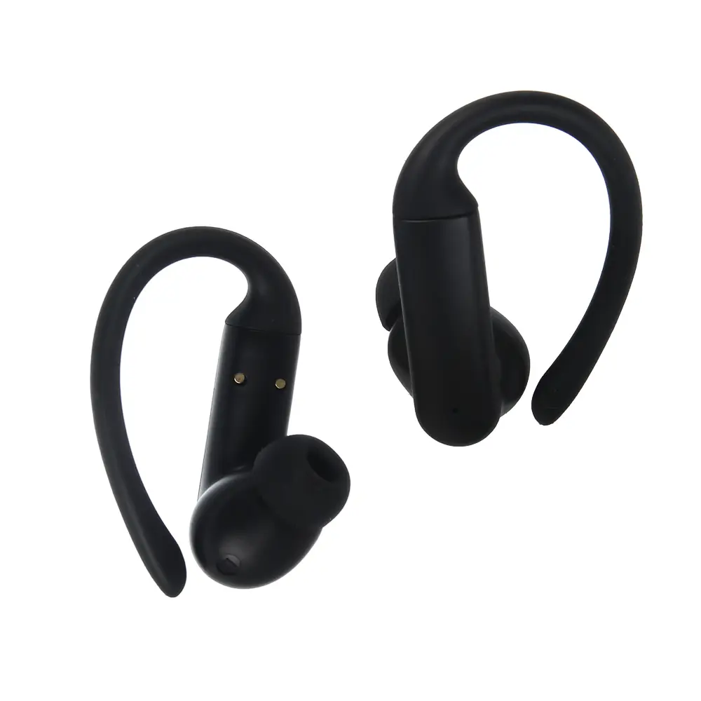Наушники беспроводные TWS BY SportBuds, внутриканальные, 30/300 мАч, с дужками, BT5.3, чёрный - #4