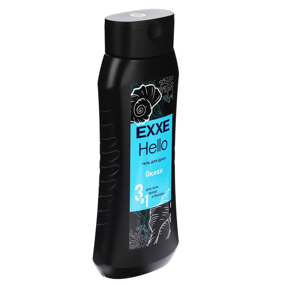 Гель для душа мужской EXXE Hello 3в1 Океан, 400мл - #2