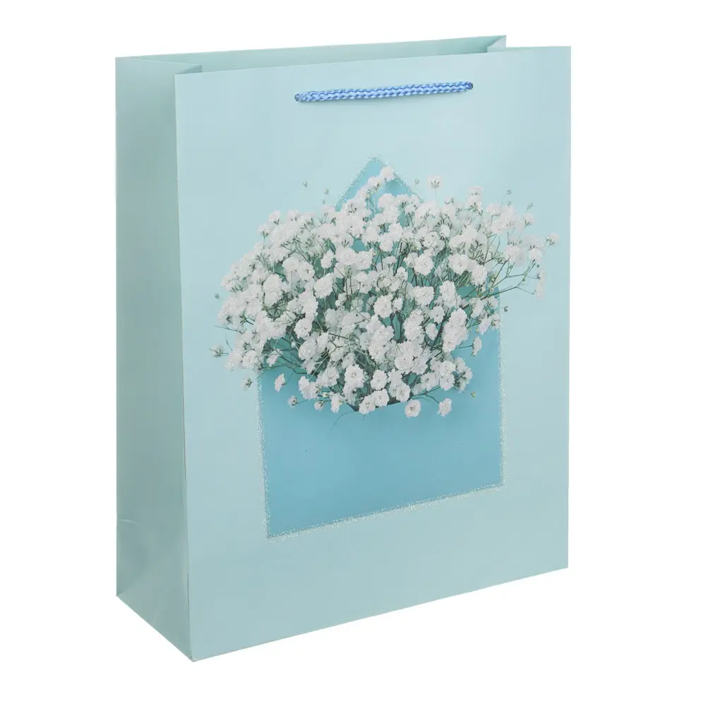 Пакет тм Fntastic подарочный, L 26x32x10см, глиттер, бумага, 4 дизайна - #2