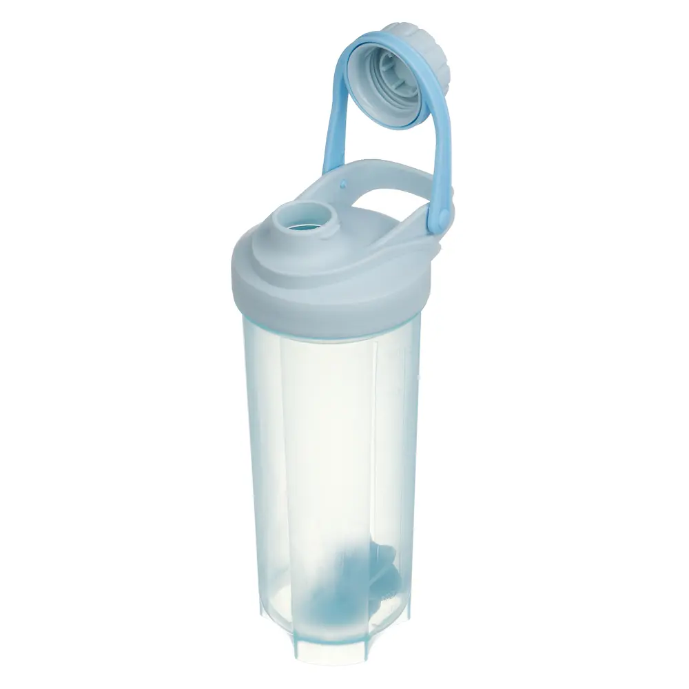 Шейкер спортивный тм BY SPORT, 700 мл, 24х11см, пластик, ПП, 3 цвета - #6