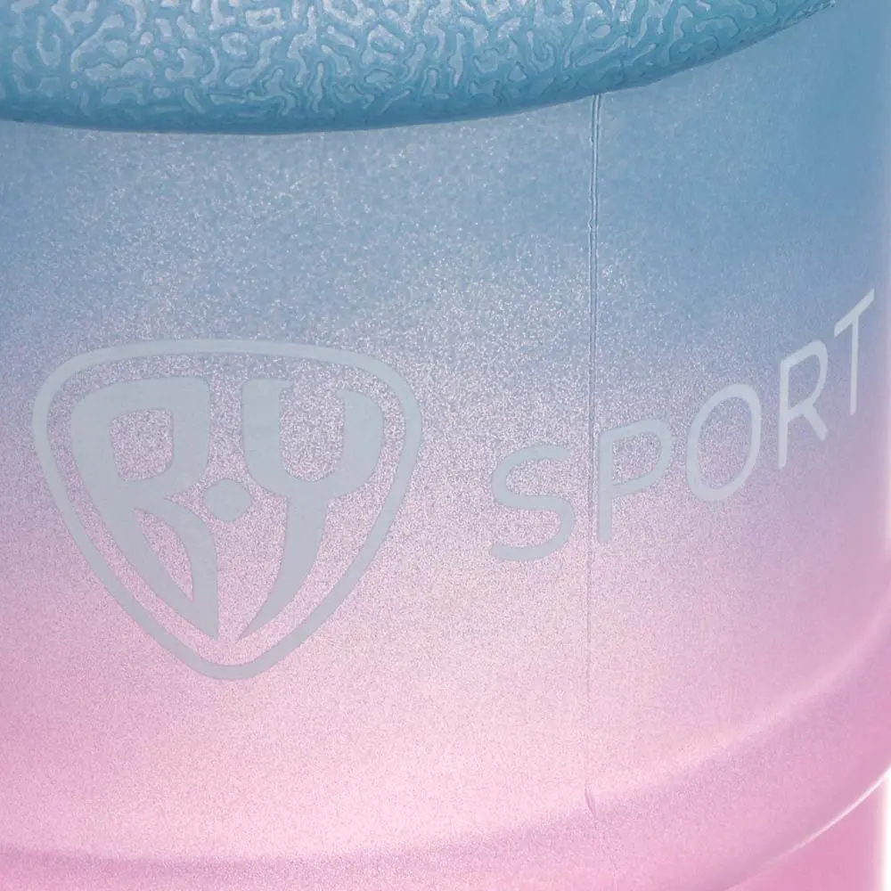 Бутылка спортивная тм BY SPORT, 1000мл, 21х10см, пластик PETG, градиент - #6