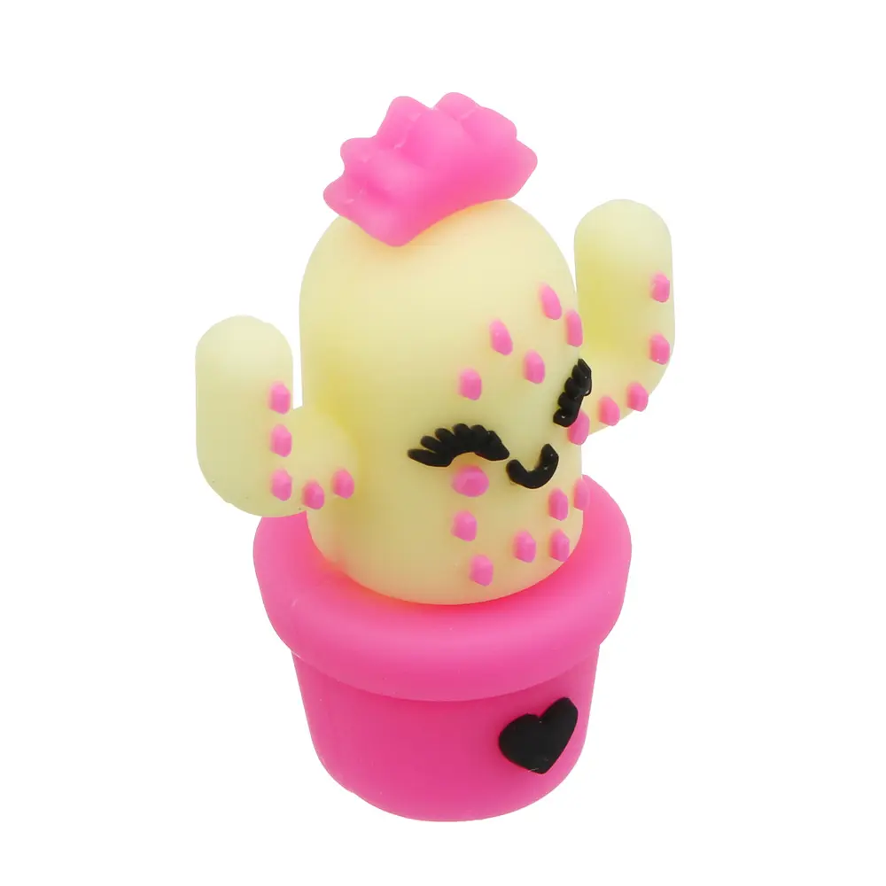 Игрушка сюрприз для девочек (мяч, насадка на карандаш, сквиш), PU, TPR, 15,5х6х6см, 3-6 дизайнов - #7