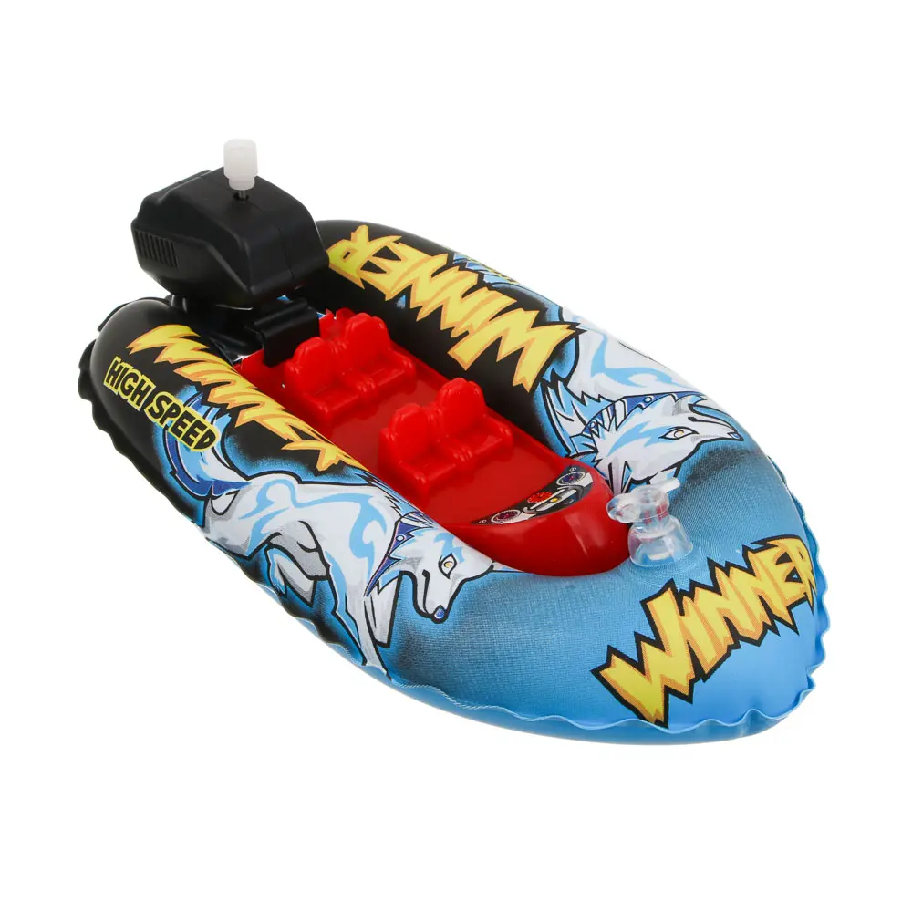 Лодка ИГРОЛЕНД, заводная, PVC, PP, ABS - #4
