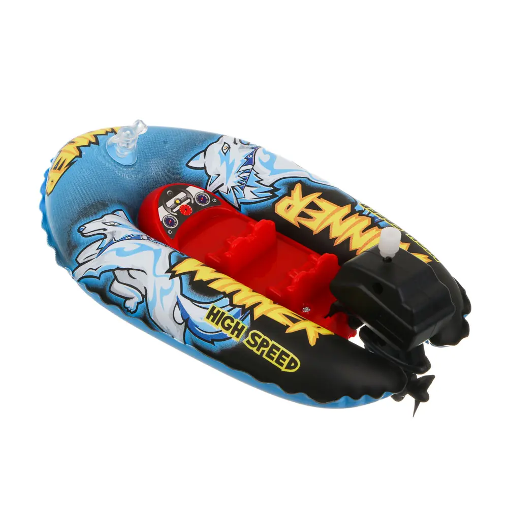 Лодка ИГРОЛЕНД, заводная, PVC, PP, ABS - #8