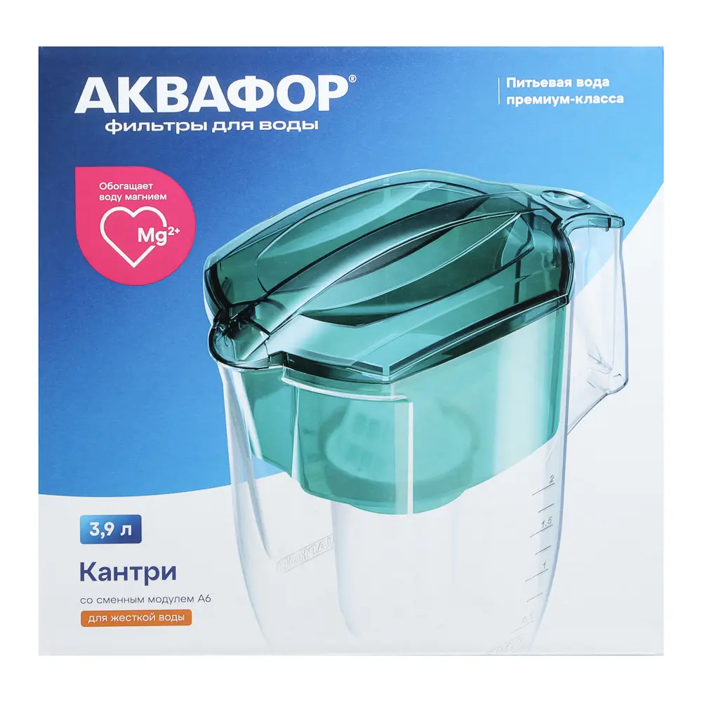 Фильтр-кувшин тм АКВАФОР модель P42A5N/ P42A6N, 3,9л, пластик - #7