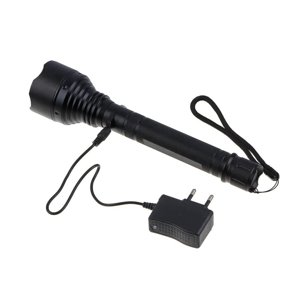 ЕРМАК Фонарь, 1 LED, 5 режимов, 2400мАч, зарядка 220-240В/12В, 5,6х5,6х24,5см, металл - #5