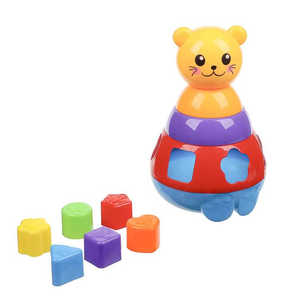 ИГРОЛЕНД Сортер в виде  животного, пластик, 15х10,5х22см - #6