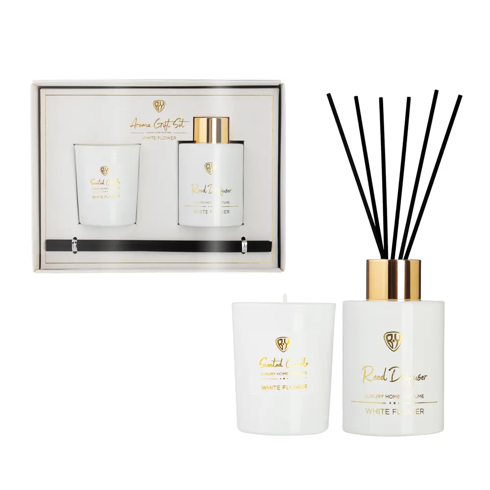 NEW GALAXY Набор Black&White, wood sage, white flower, bluebell, pear and freesia 60мл, 50г - #5