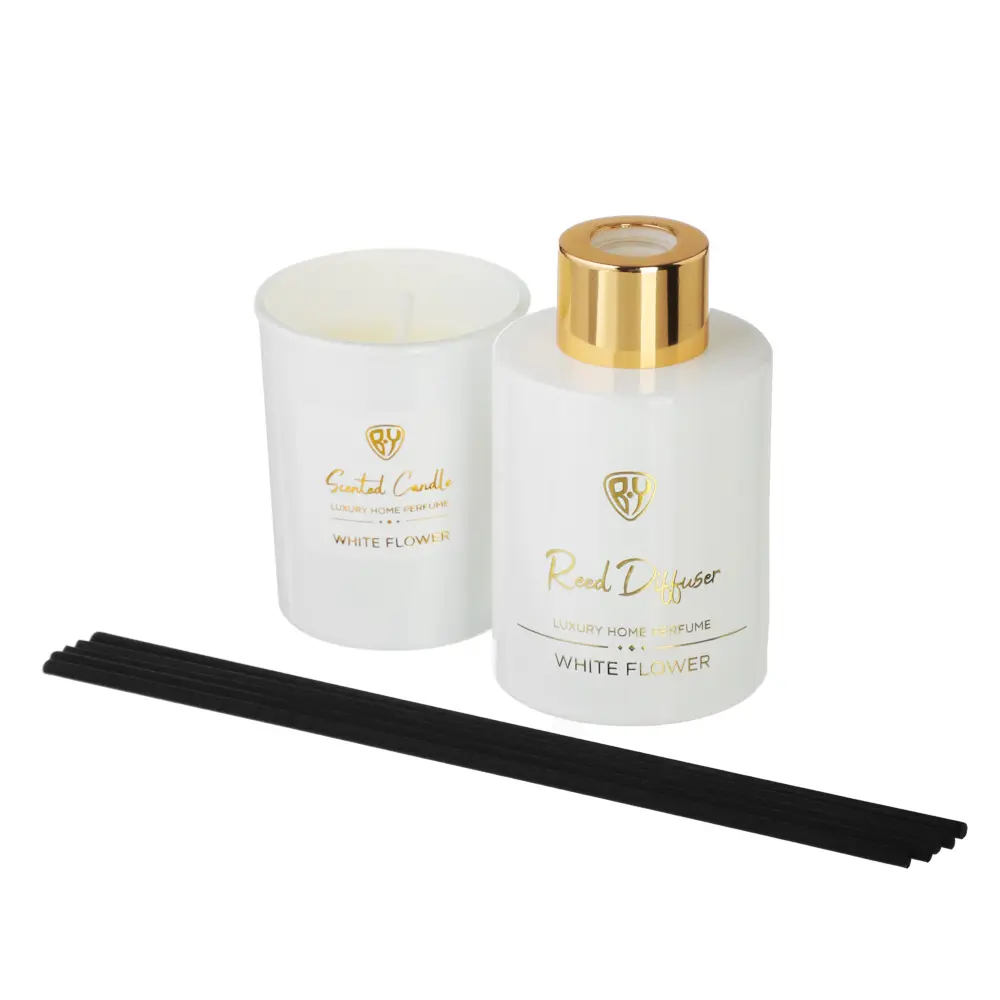 NEW GALAXY Набор Black&White, wood sage, white flower, bluebell, pear and freesia 60мл, 50г - #7