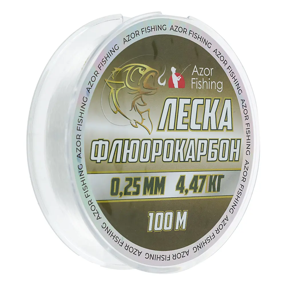 AZOR FISHING Леска флюрокарбоновая 0,25мм, 100м - #1