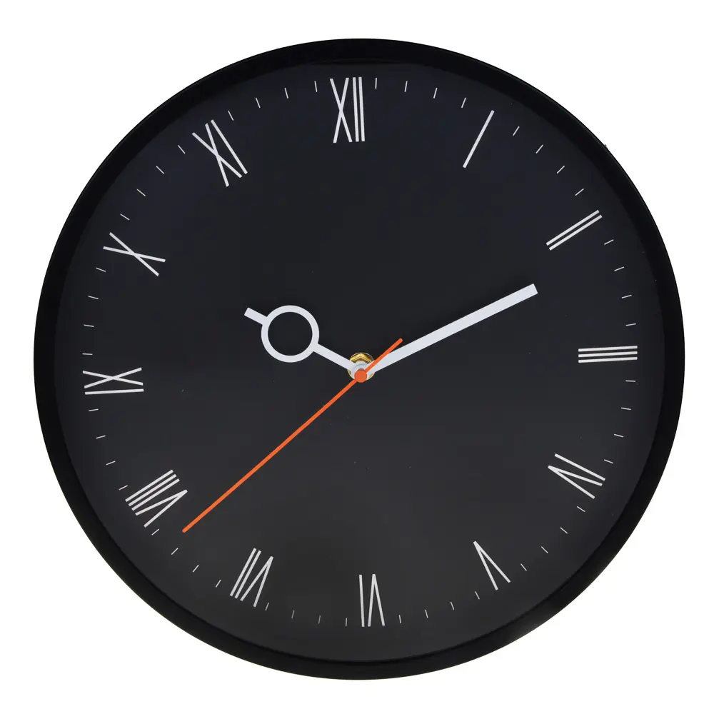 LADECOR CHRONO Часы настенные круглые, пластик, d30 см, тикающий ход, 1xАА, (581-078) - #1