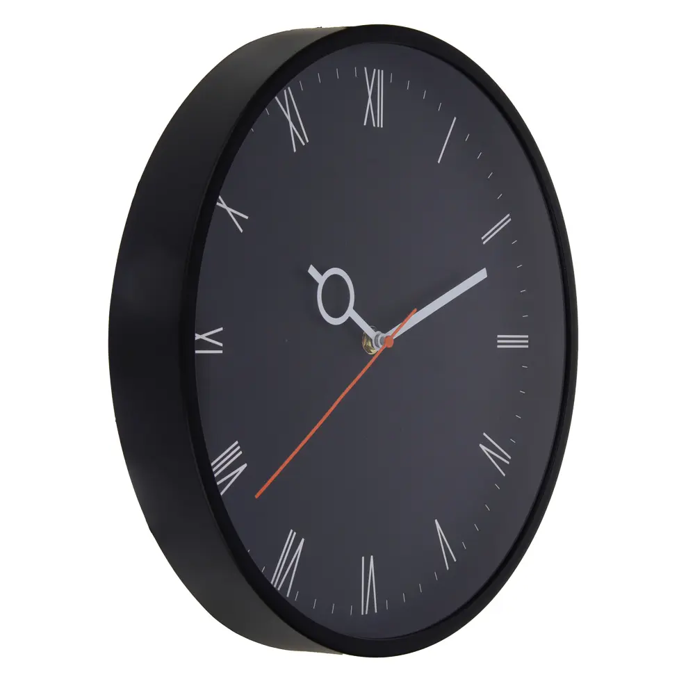 LADECOR CHRONO Часы настенные круглые, пластик, d30 см, тикающий ход, 1xАА, (581-078) - #2