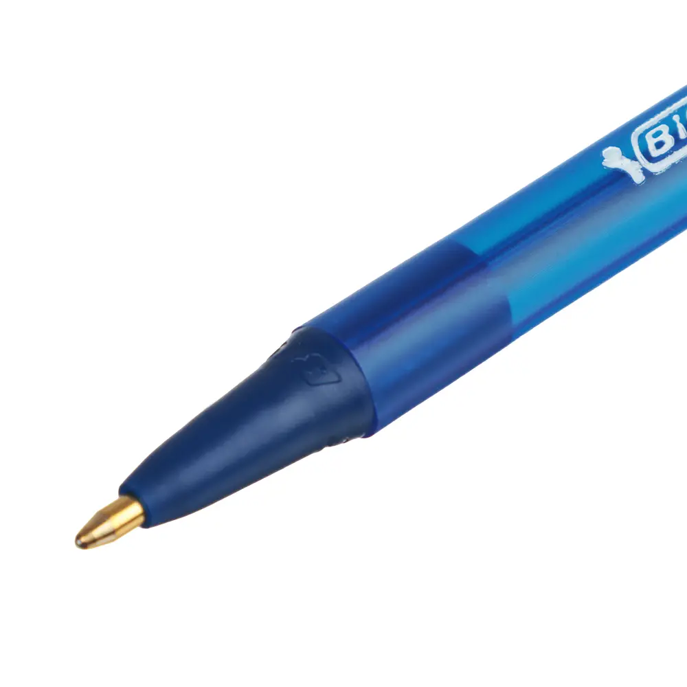 Авторучка шариковая BIC синяя с кнопкой "Раунд Стик Клик", наконечник 1,0 мм, 926376 - #3