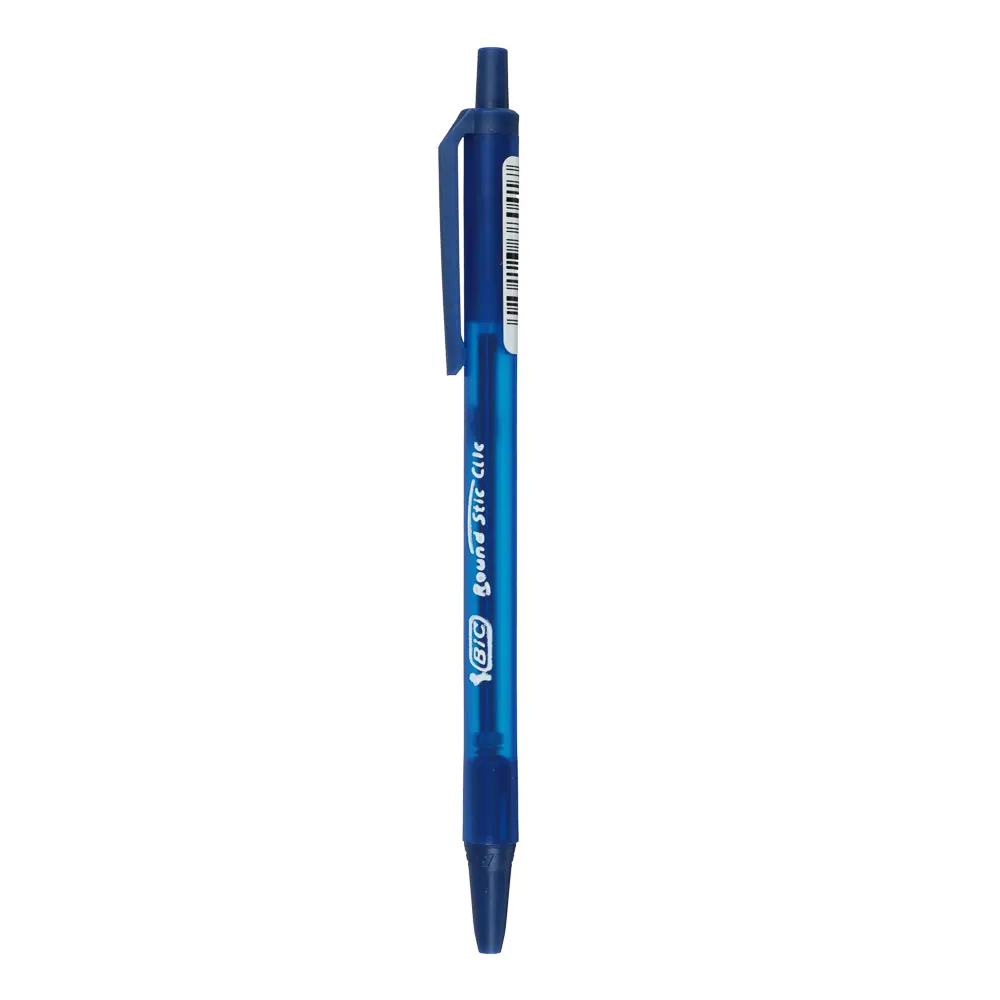 Авторучка шариковая BIC синяя с кнопкой "Раунд Стик Клик", наконечник 1,0 мм, 926376 - #5