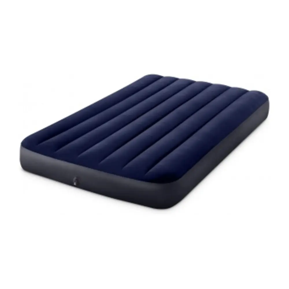 INTEX Матрас надувной CLASSIC DOWNY, 191x137x25см, до 272кг, 64758 - #1