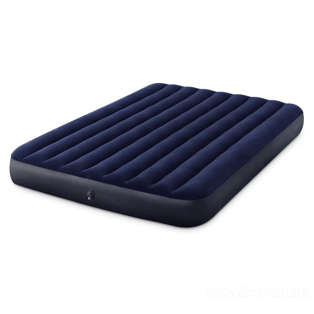 INTEX Матрас надувной CLASSIC DOWNY, 203x152x25см, до 272кг, 64759 - #1