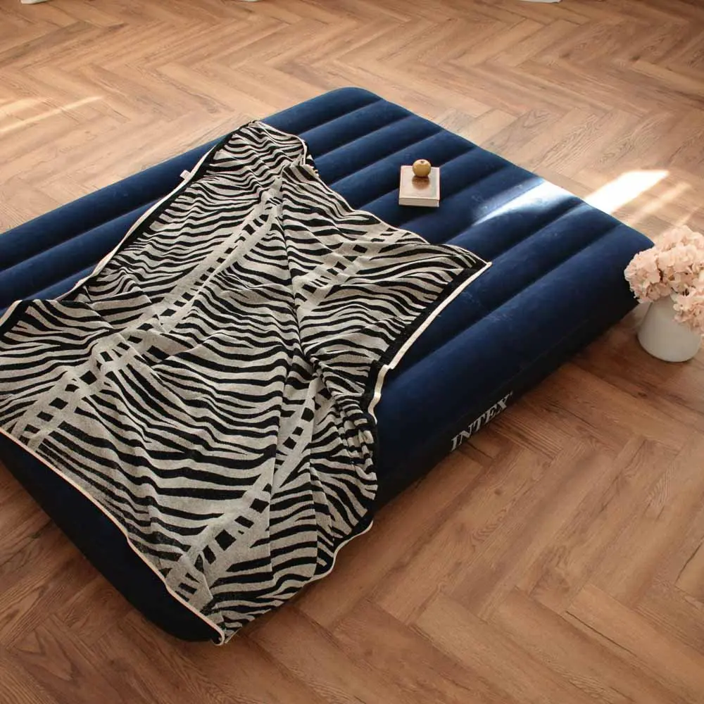 INTEX Матрас надувной CLASSIC DOWNY, 203x152x25см, до 272кг, 64759 - #3