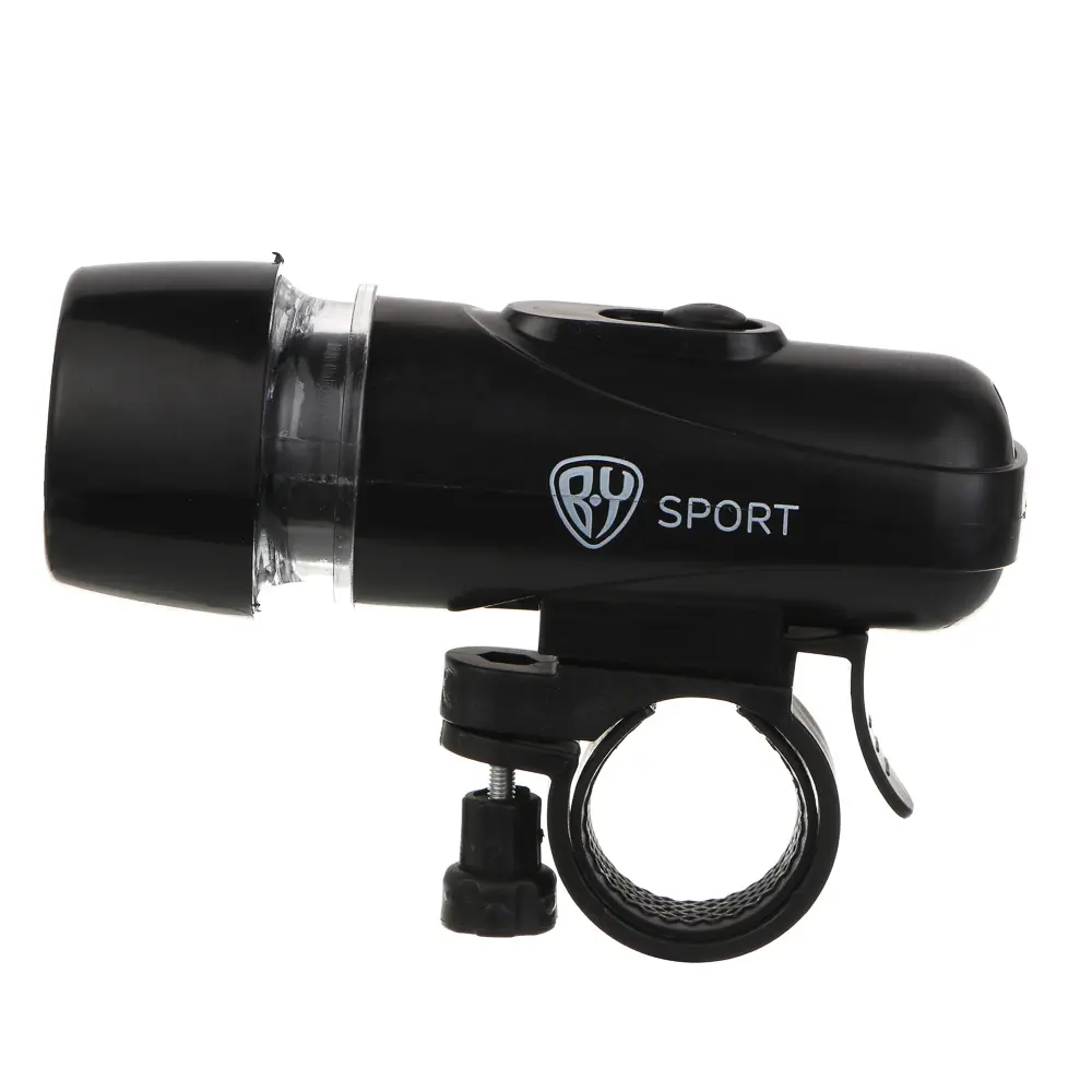 Фонарь велосипедный передний, тм BY SPORT, 3 режима, 5 LED,  4xААА - #3