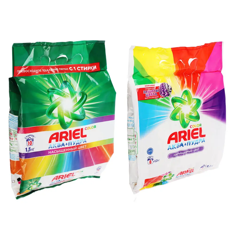 Стиральный порошок ARIEL Автомат Color, п/э, 1,5кг/1,3кг - #1