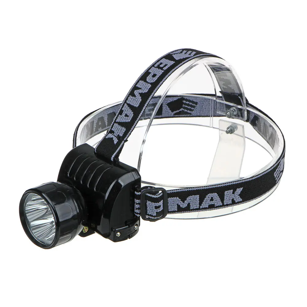 ЕРМАК Фонарь налобный аккумуляторный 5 ярк. LED, вилка 220В, 8х6х7,5см - #3