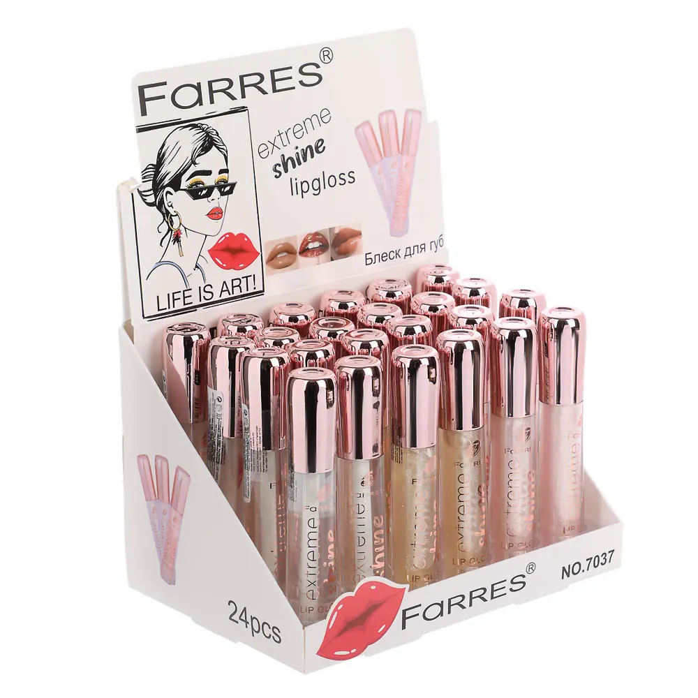Блеск для губ "Extreme Shine" финишное покрытие Lip topper, тм Farres, 15 мл - #5