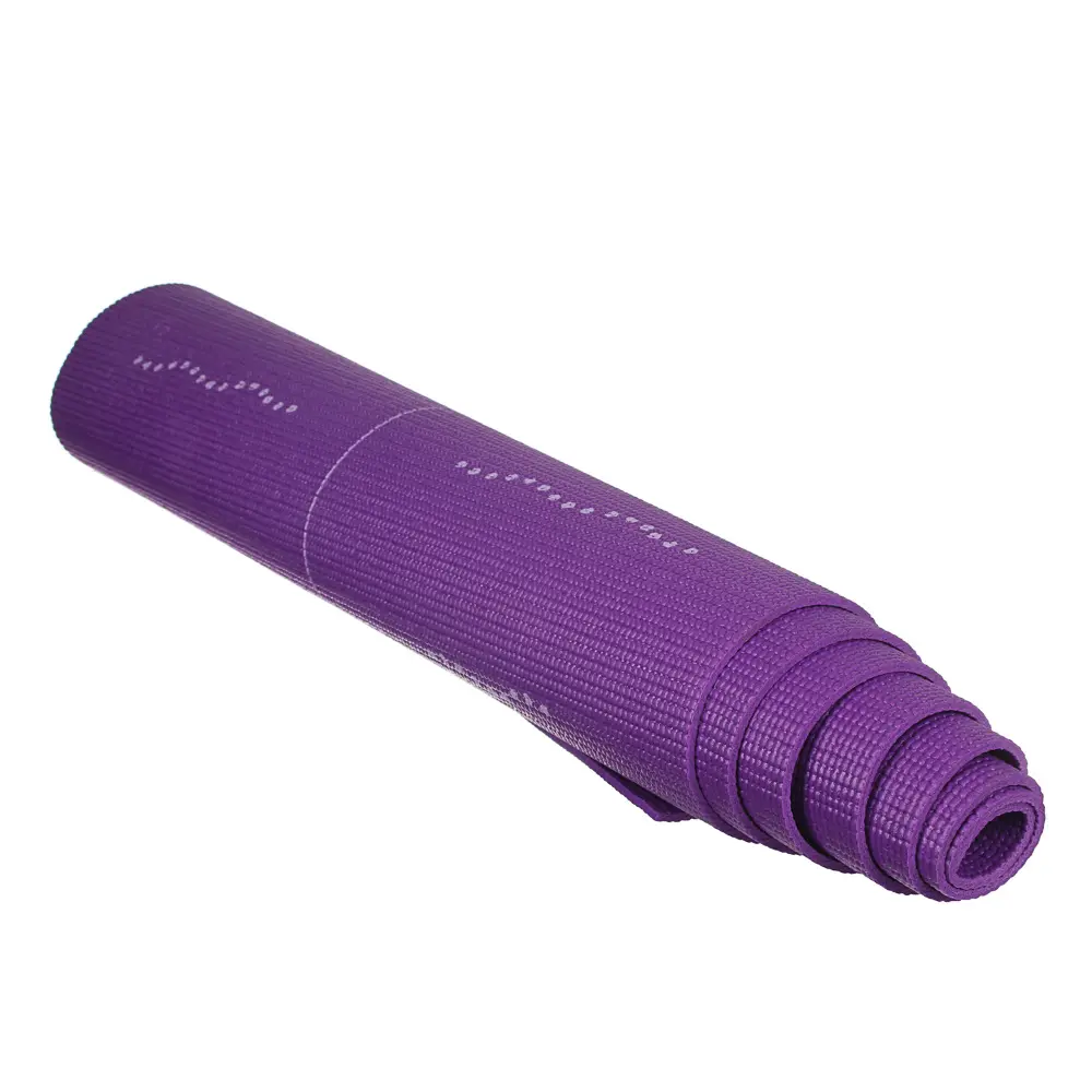 SILAPRO Коврик для йоги и фитнеса 61х173х0,4см, ПВХ, 4 цвета - #1
