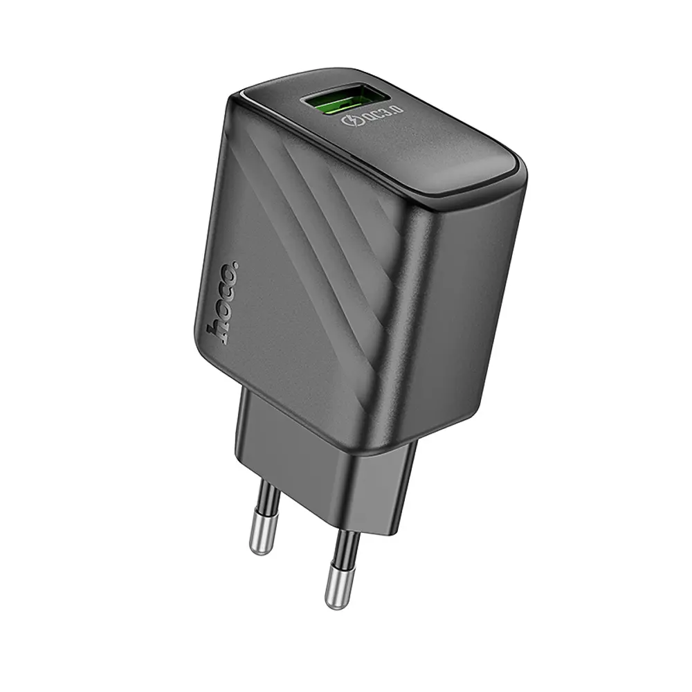 Сетевое зарядное устройство hoco. модель CS21A, QC3.0, 1xUSB-A, EU вилка - #4