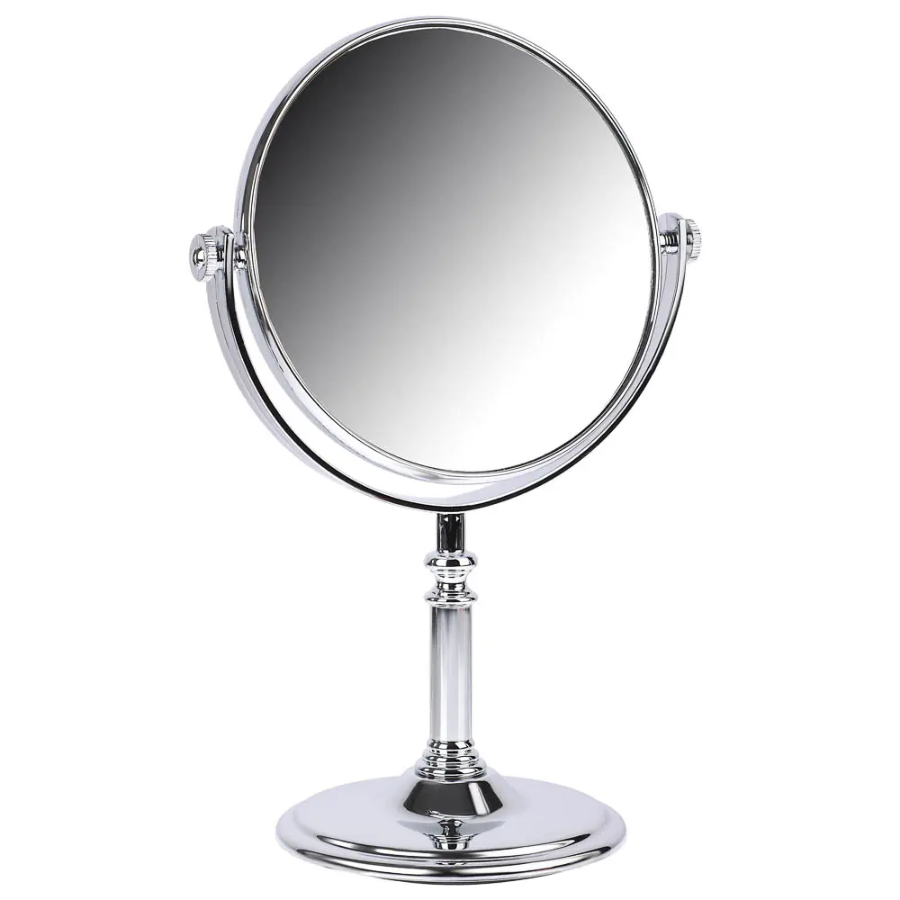 ЮНИLOOK Зеркало настольное, пластик, стекло, 16-17,5x26-28,5см, 3 дизайна - #2