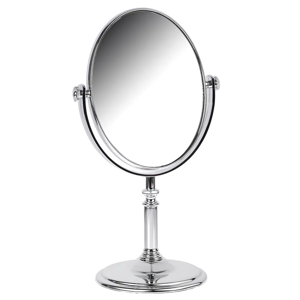 ЮНИLOOK Зеркало настольное, пластик, стекло, 16-17,5x26-28,5см, 3 дизайна - #3