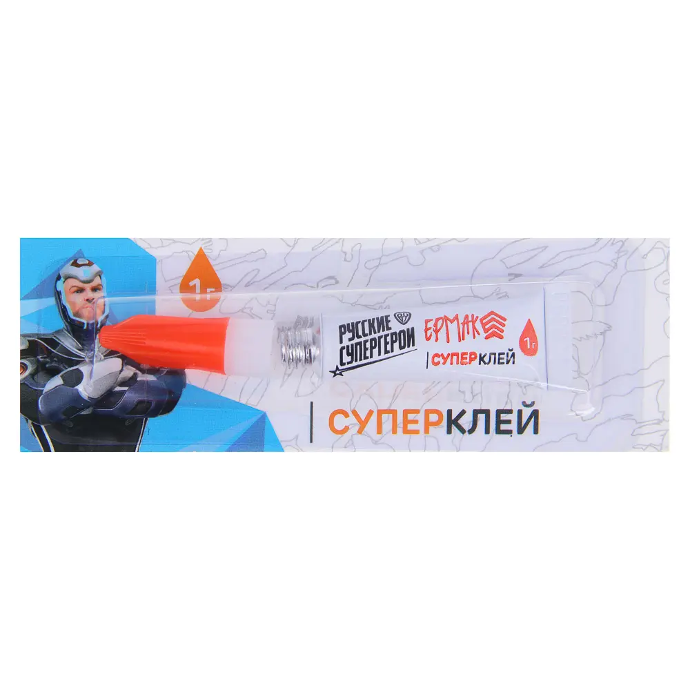 ЕРМАК Супер клей 1г на блистере - #1
